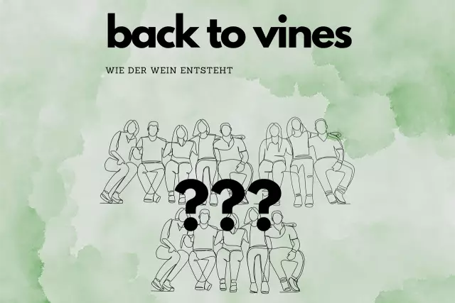 Unter dem Titel "back to vines" veröffentlichen die Deutschen Weinmajestäten 2023 Beiträge von Weinerzeuger/innen aus allen 13 Weinregionen und thematisieren die vielen unterschiedlichen Arbeiten im Betrieb.