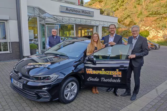 Linda Trarbach erhält Unterstützung vom Autohaus Mönch.